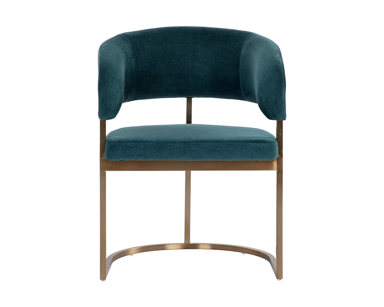 Marris Dining Armchair - Gold - Image 3