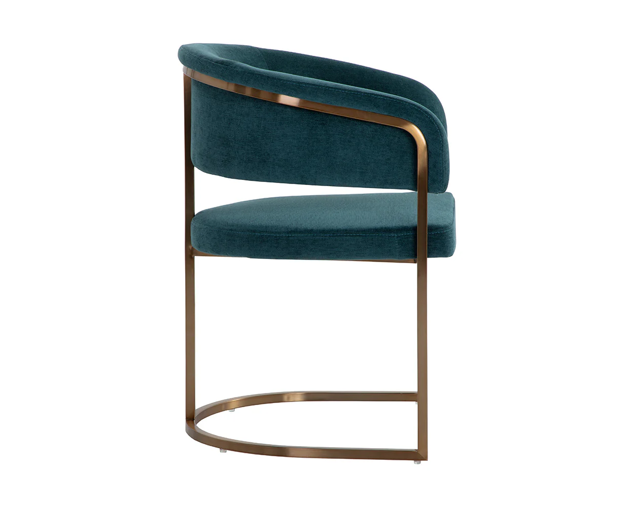 Marris Dining Armchair - Gold - Image 4