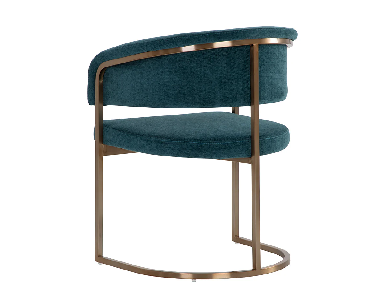 Marris Dining Armchair - Gold - Image 5