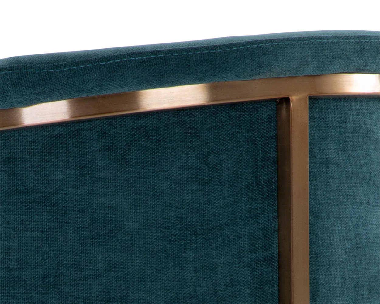 Marris Dining Armchair - Gold - Image 8