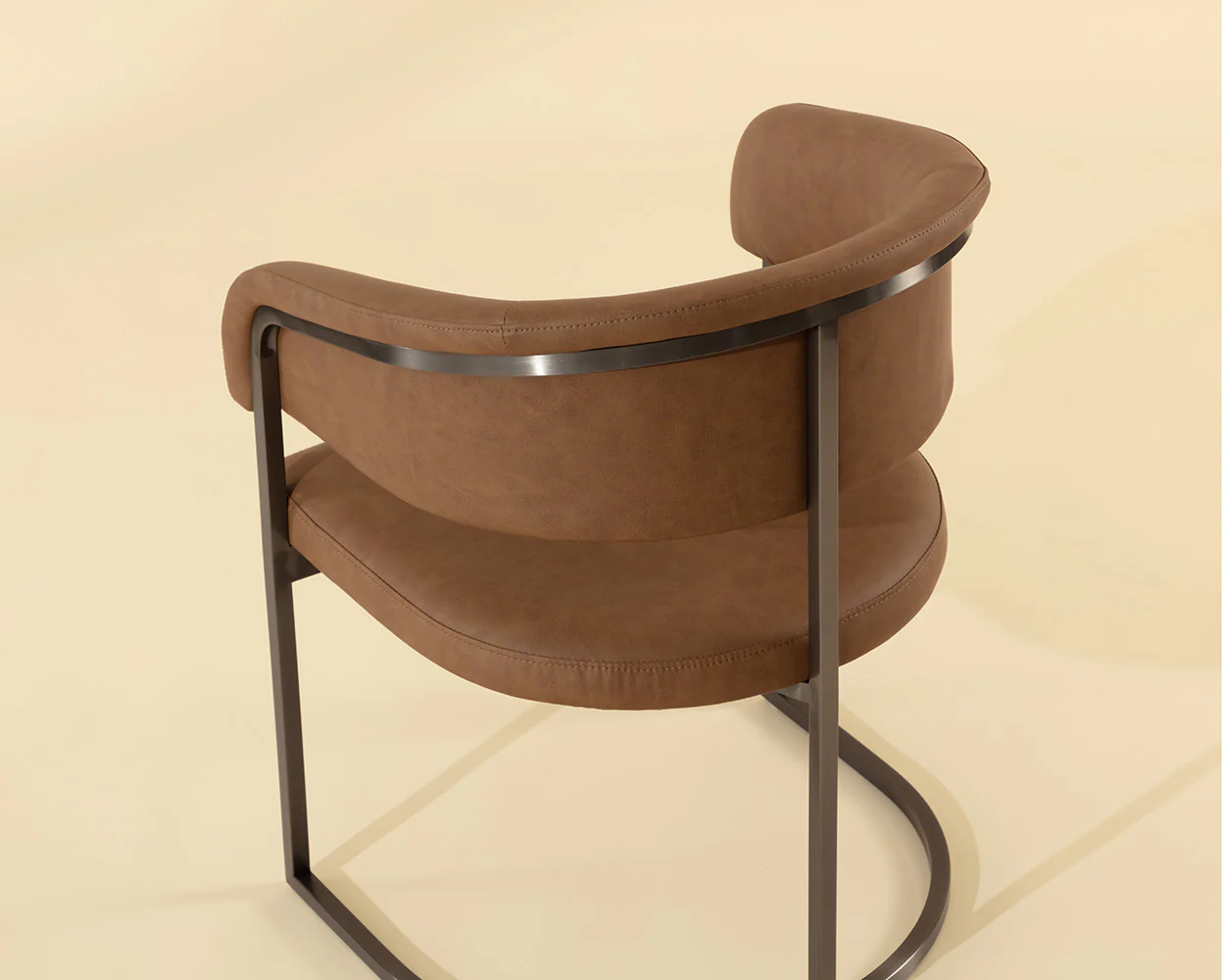 Marris Dining Armchair - Gunmetal - Image 14