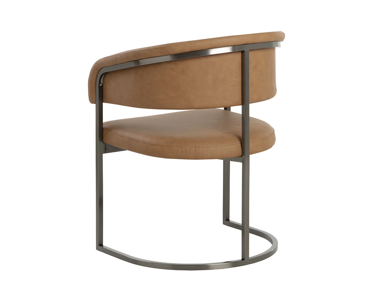 Marris Dining Armchair - Gunmetal - Image 18