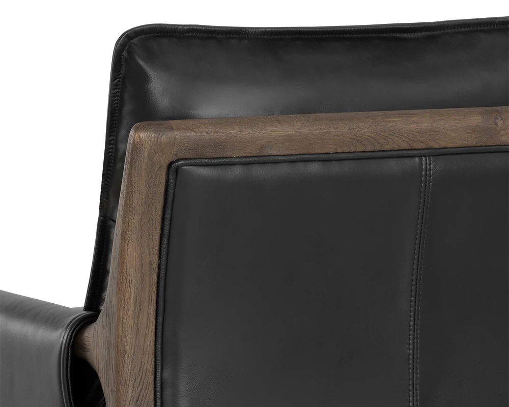 Mauti Armchair - Distressed Brown - Image 8