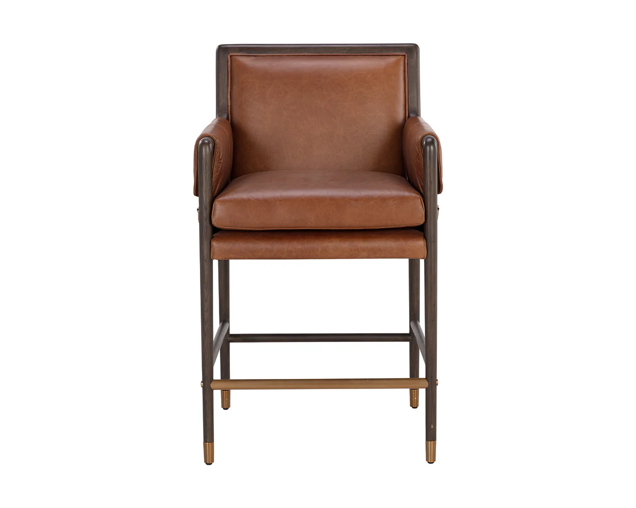 Mauti Counter Stool - Brown - Image 3