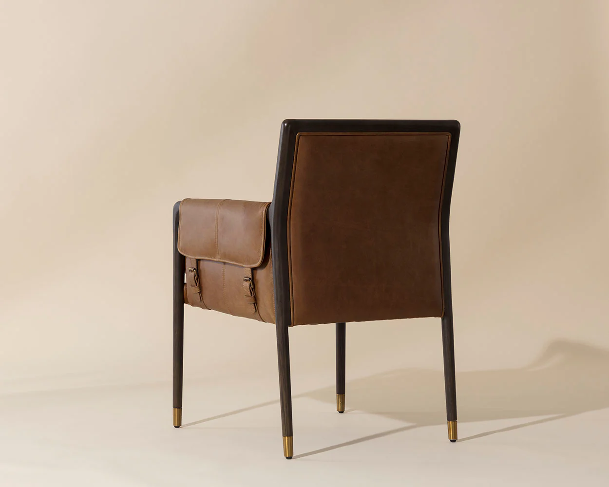 Mauti Dining Armchair - Brown - Image 4
