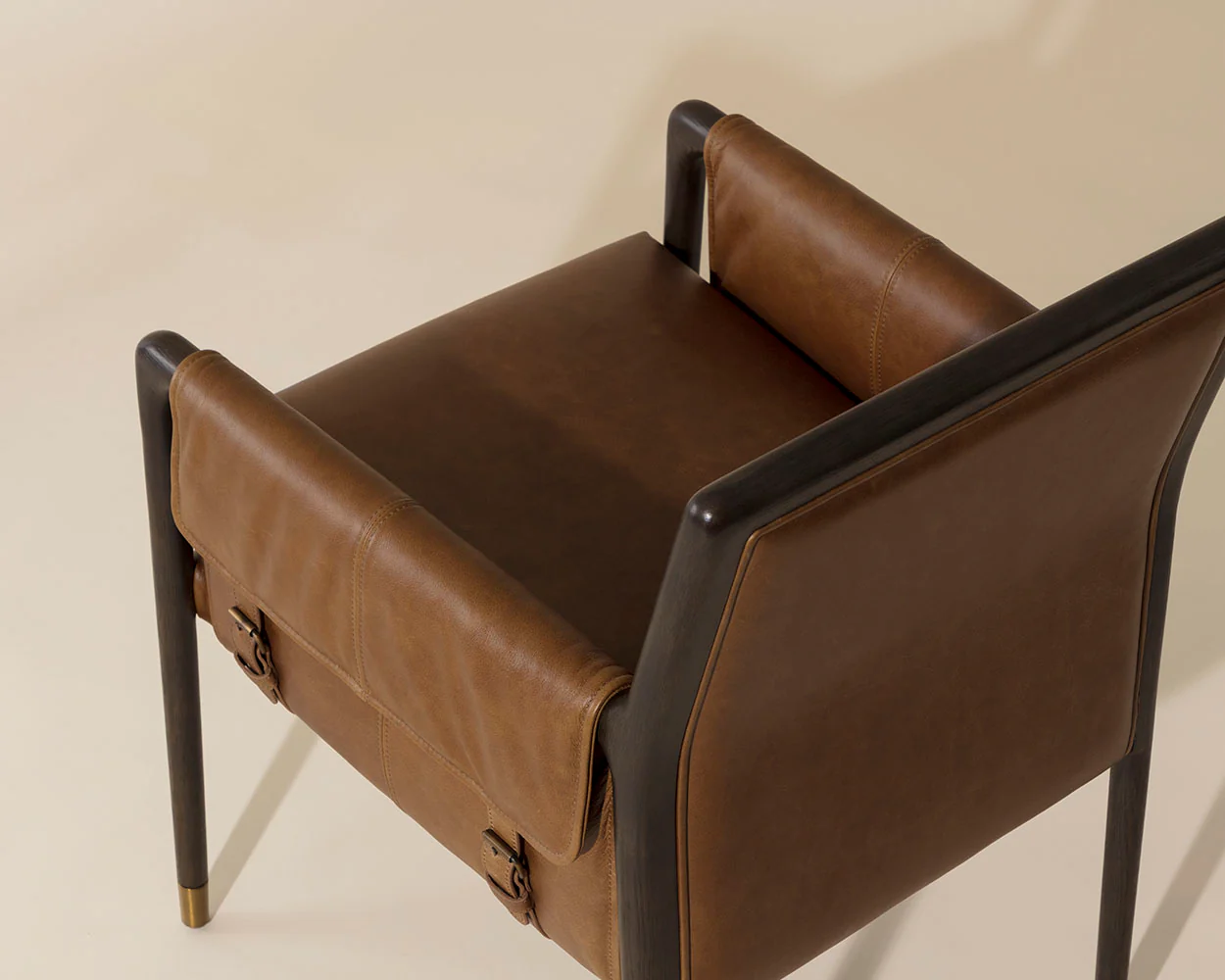 Mauti Dining Armchair - Brown - Image 5