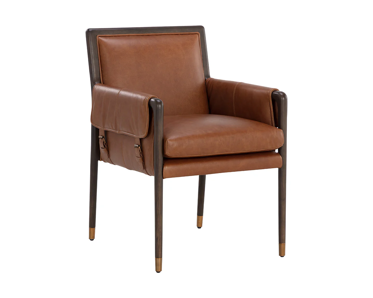 Mauti Dining Armchair - Brown - Image 6