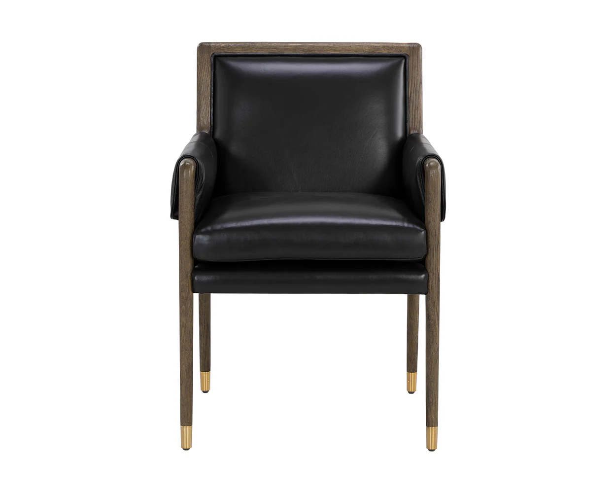 Mauti Dining Armchair - Distressed Brown - Image 6