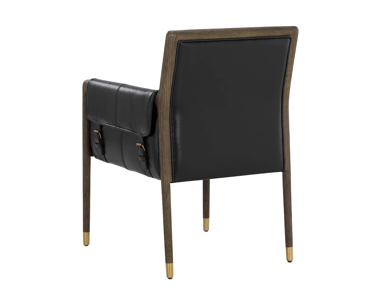 Mauti Dining Armchair - Distressed Brown - Image 8