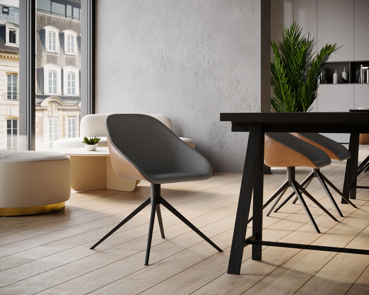 Mccoy Swivel Dining Chair - Image 2
