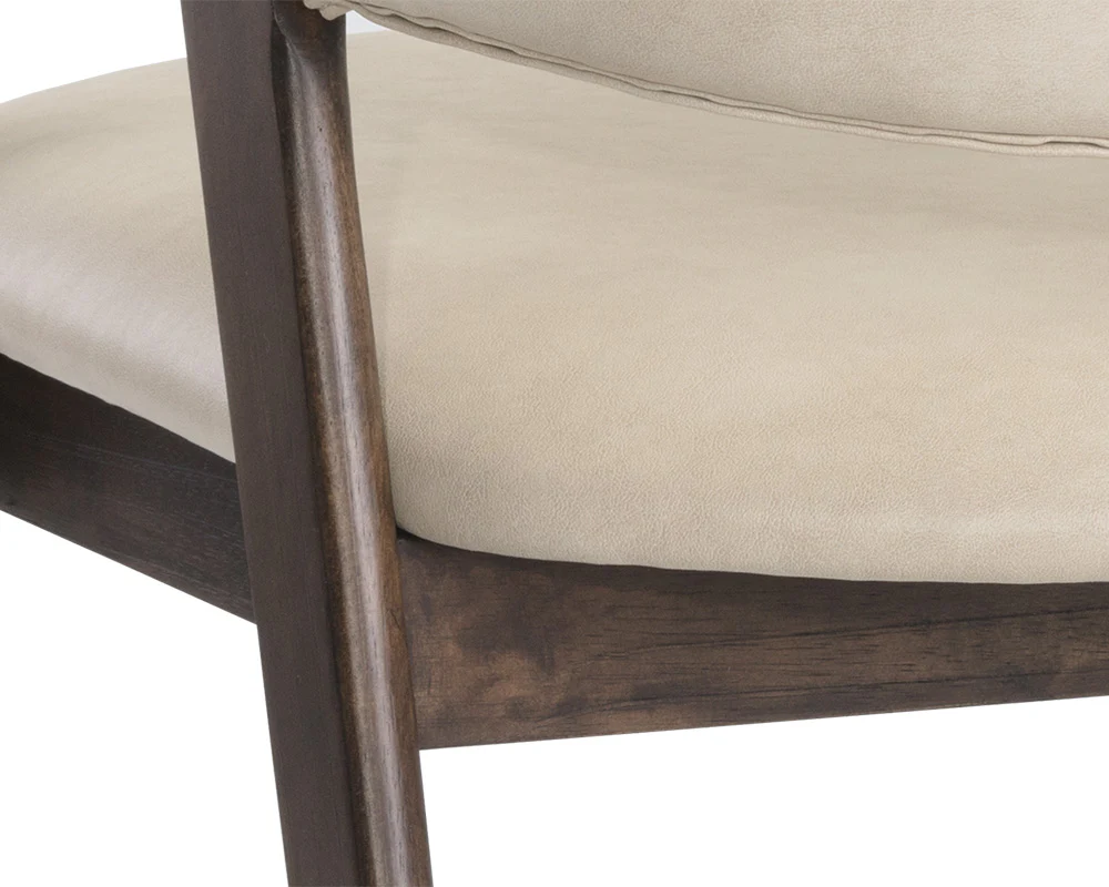 Milton Dining Armchair - Smoke Acacia - Image 11