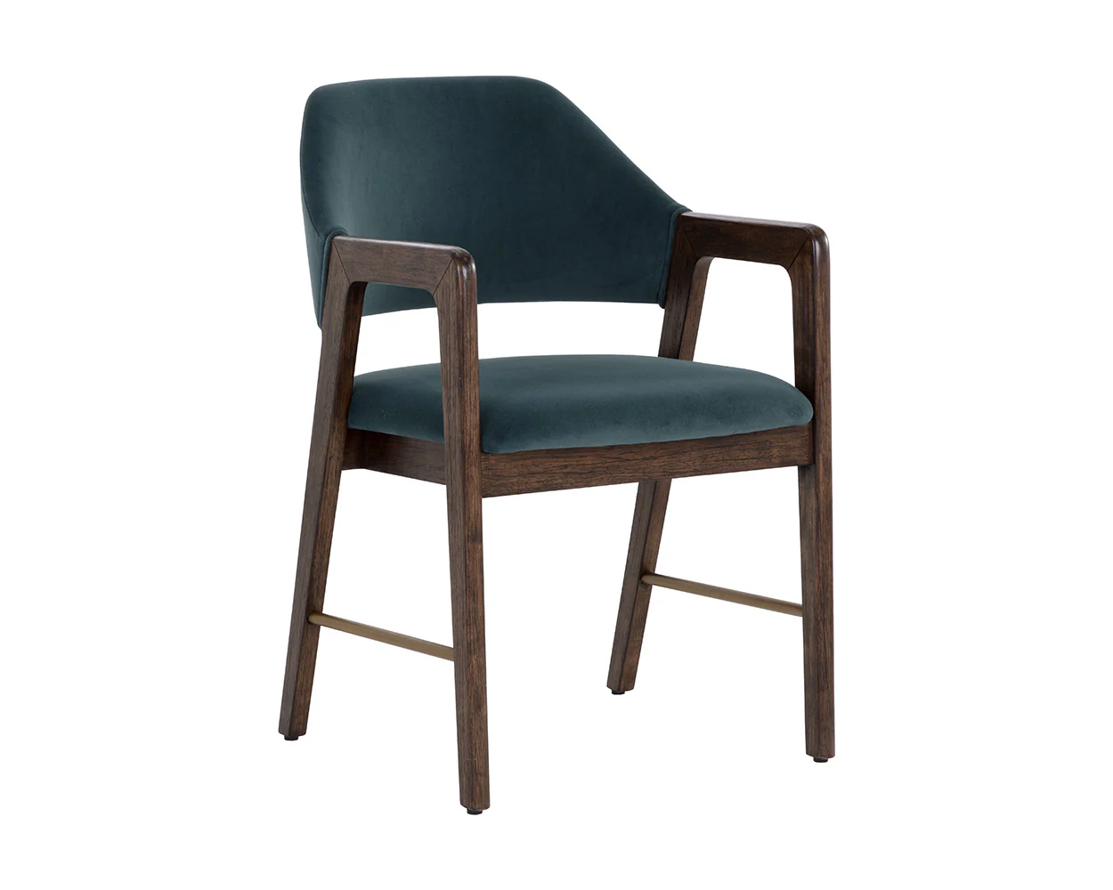 Milton Dining Armchair - Smoke Acacia - Image 12