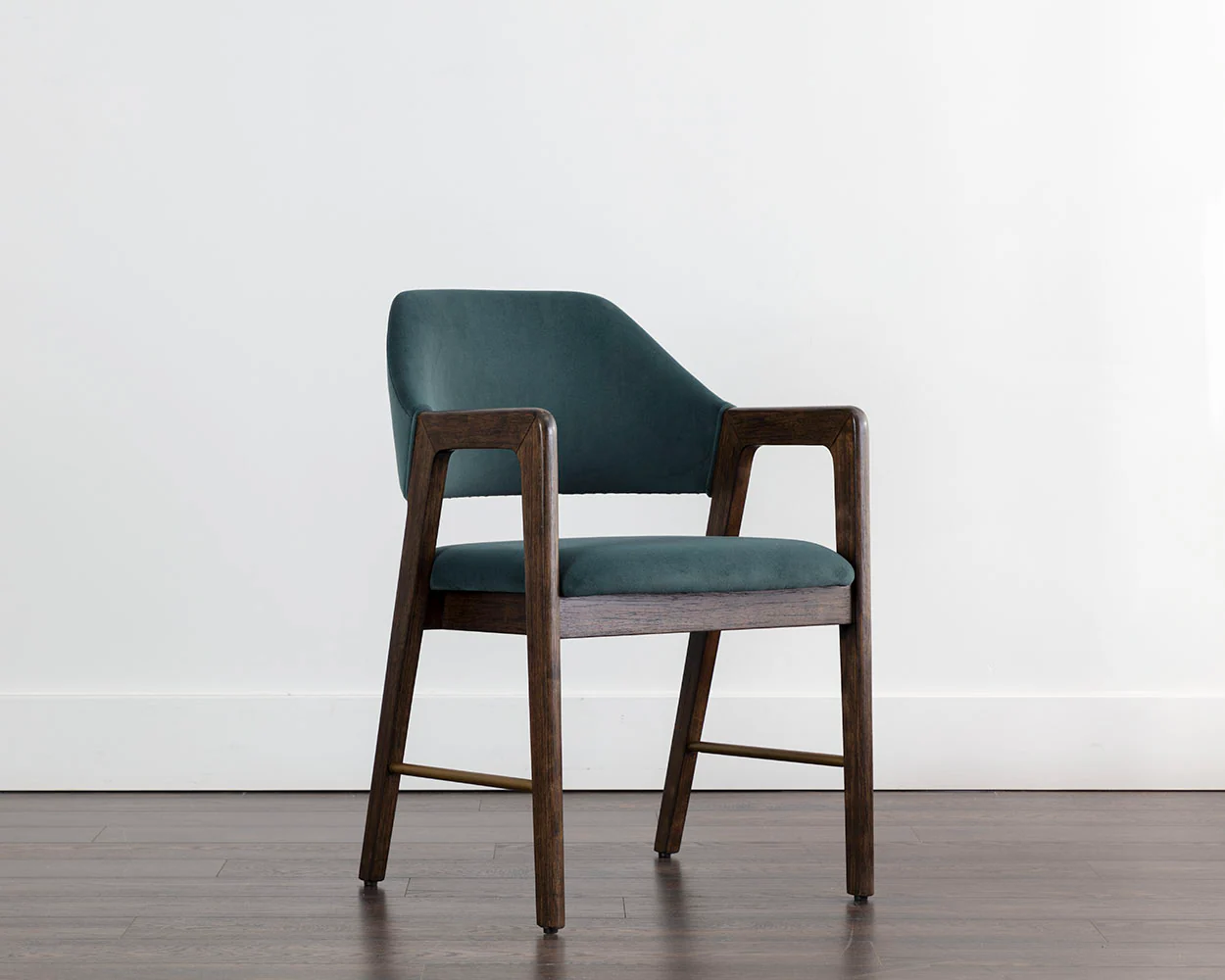 Milton Dining Armchair - Smoke Acacia - Image 13