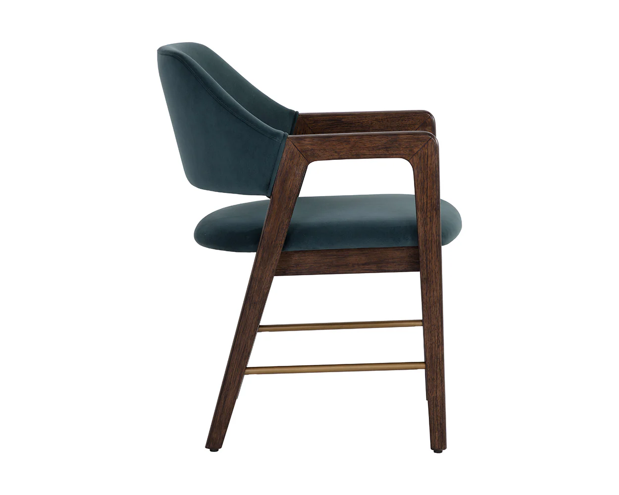 Milton Dining Armchair - Smoke Acacia - Image 15