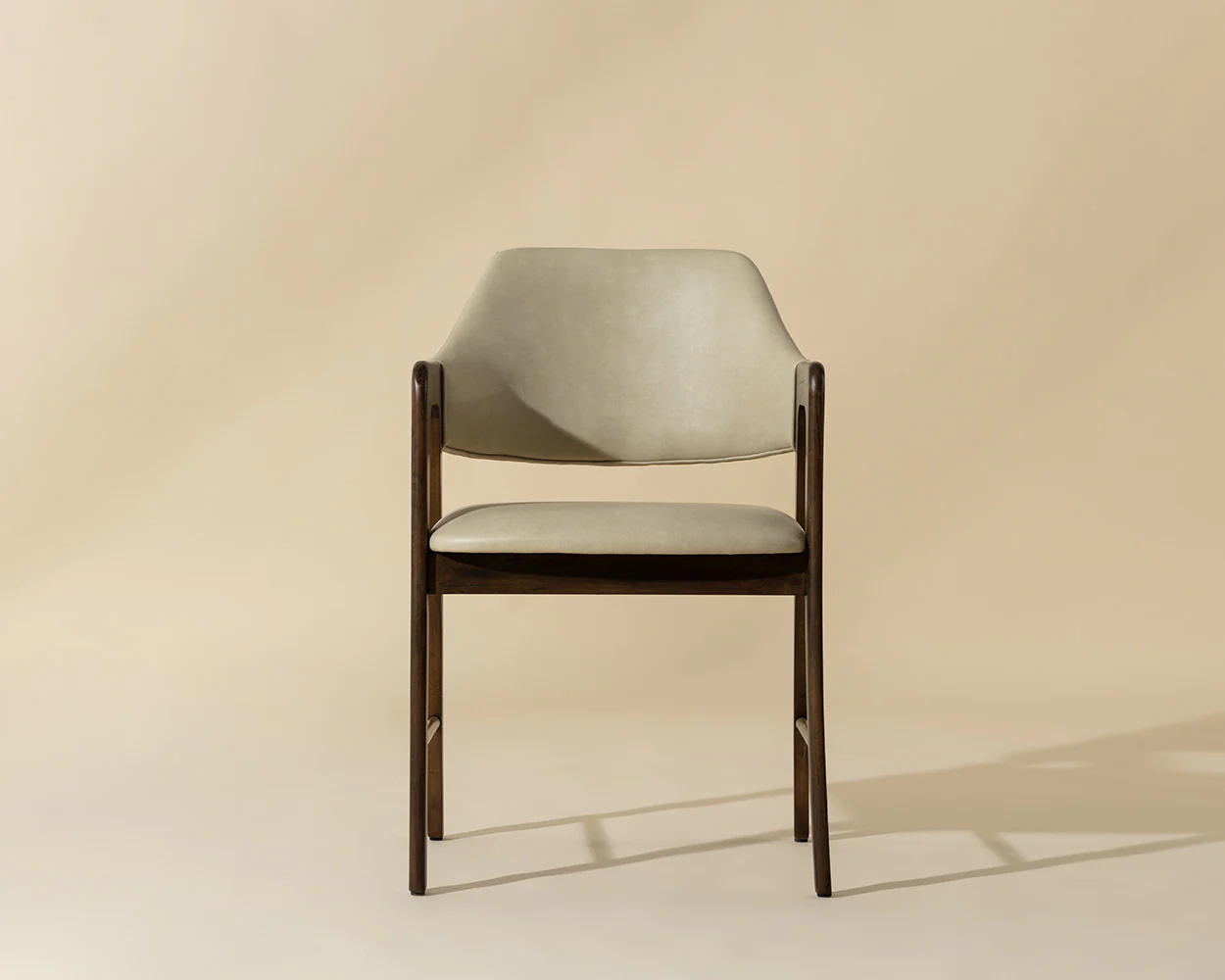 Milton Dining Armchair - Smoke Acacia - Image 3