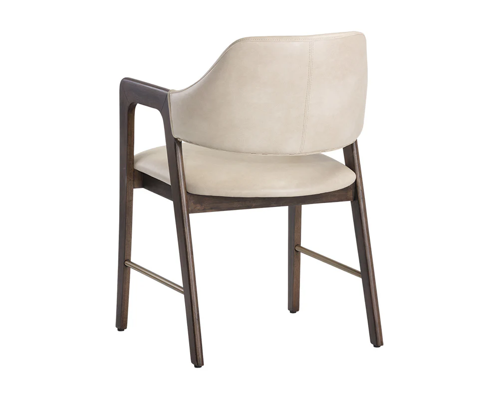 Milton Dining Armchair - Smoke Acacia - Image 8