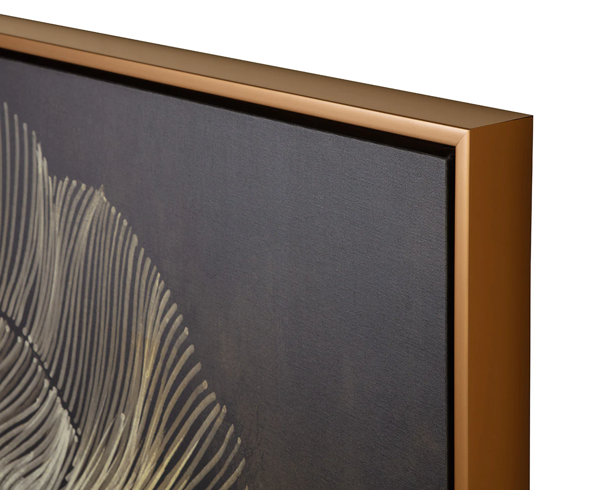 Moonflower - 60' X 60' - Satin Gold Floater Frame - Image 4