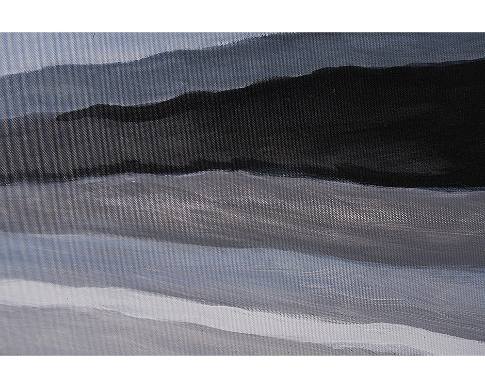 Mystic Landscape - 72" X 22" - Black Floater Frame - Image 2