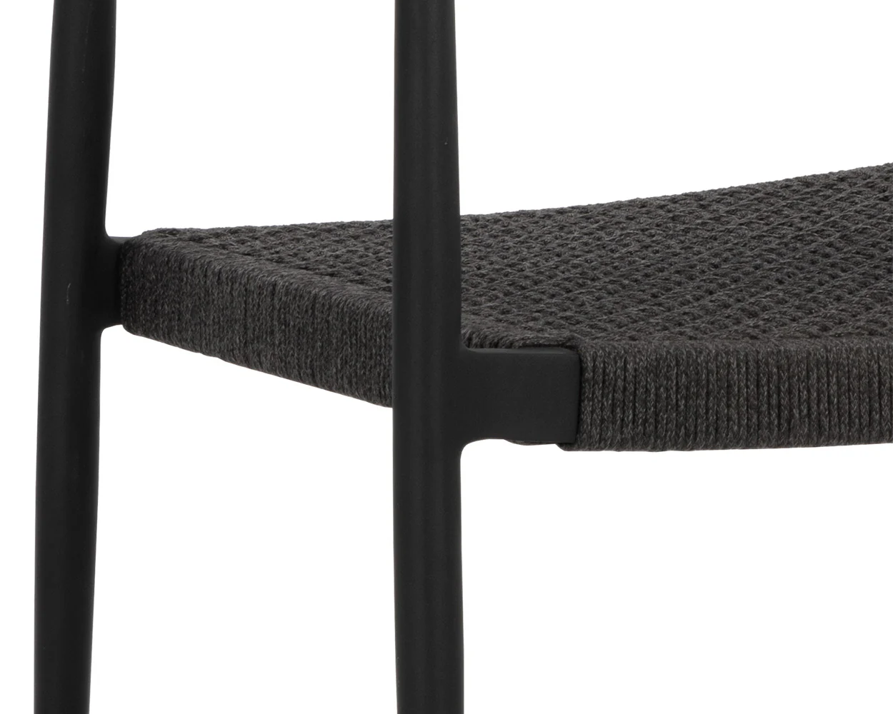 Nava Stackable Dining Armchair  - Black - Image 5