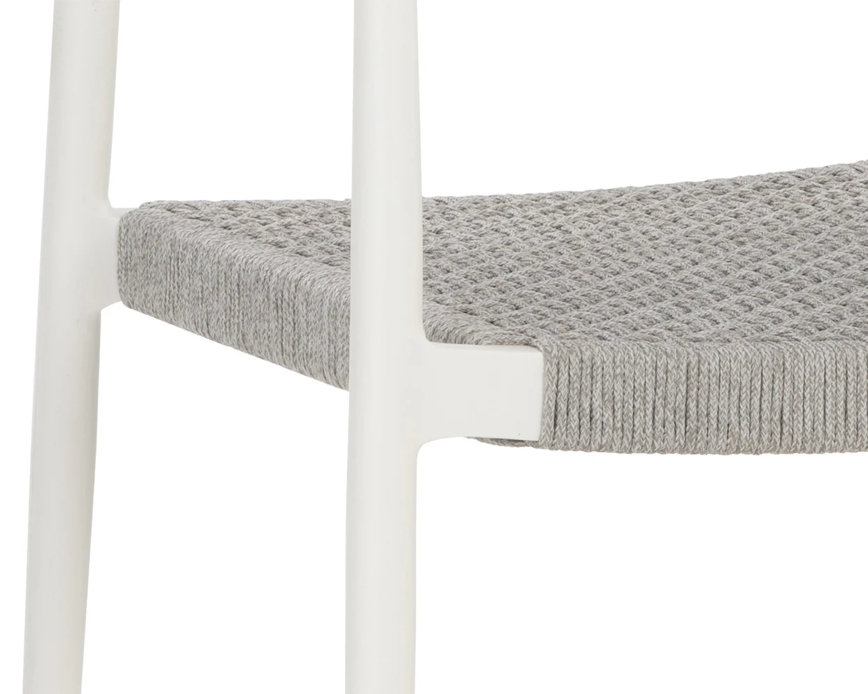 Nava Stackable Dining Armchair - White - Image 6