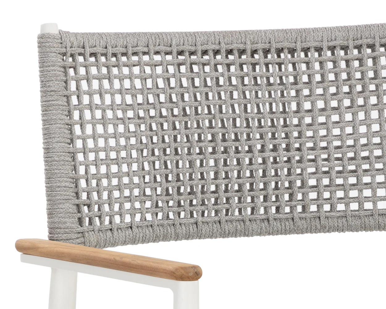 Nava Stackable Dining Armchair - White - Image 7