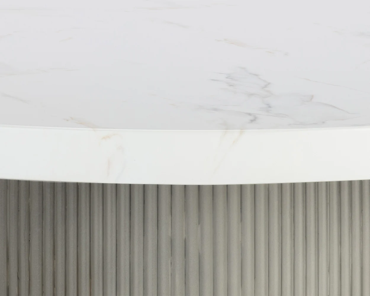 Nicolette Dining Table - Marble Look - 40" - Image 3