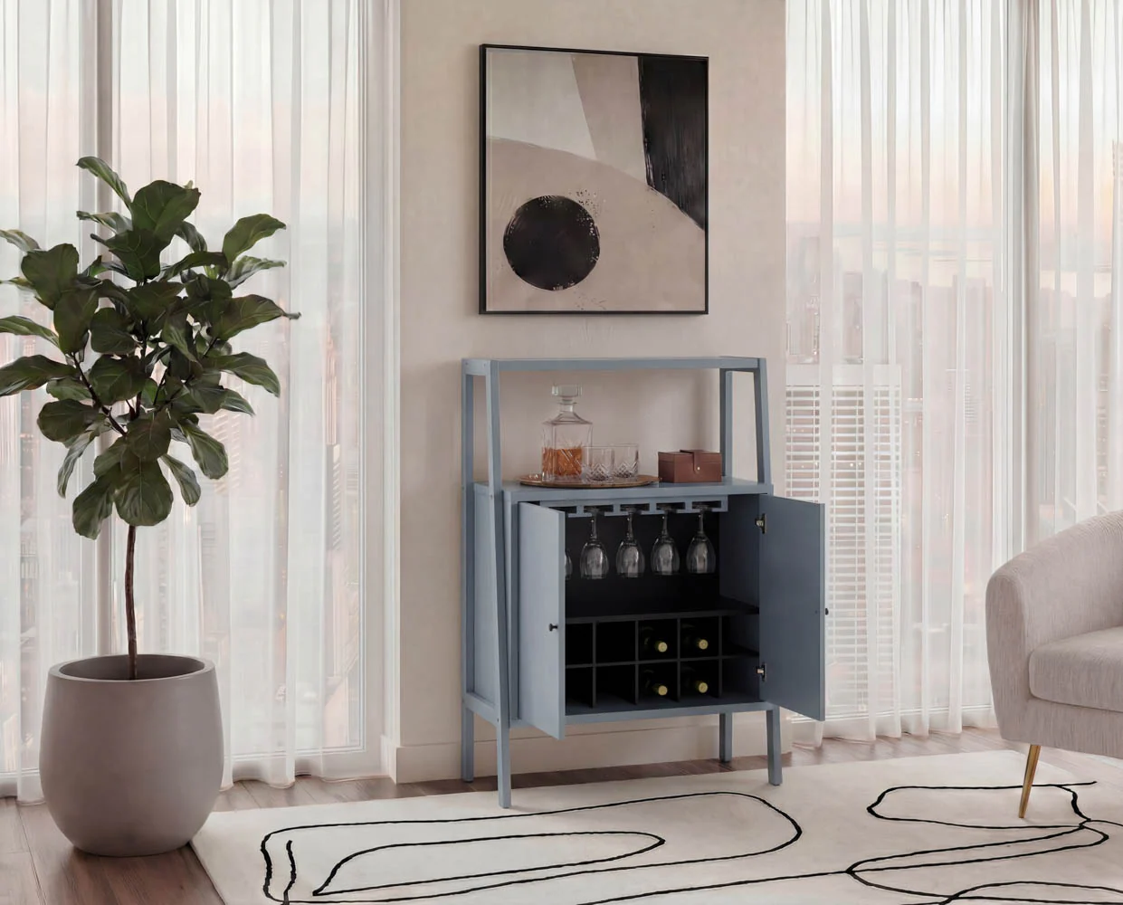Novak Wine Cabinet - Image 7
