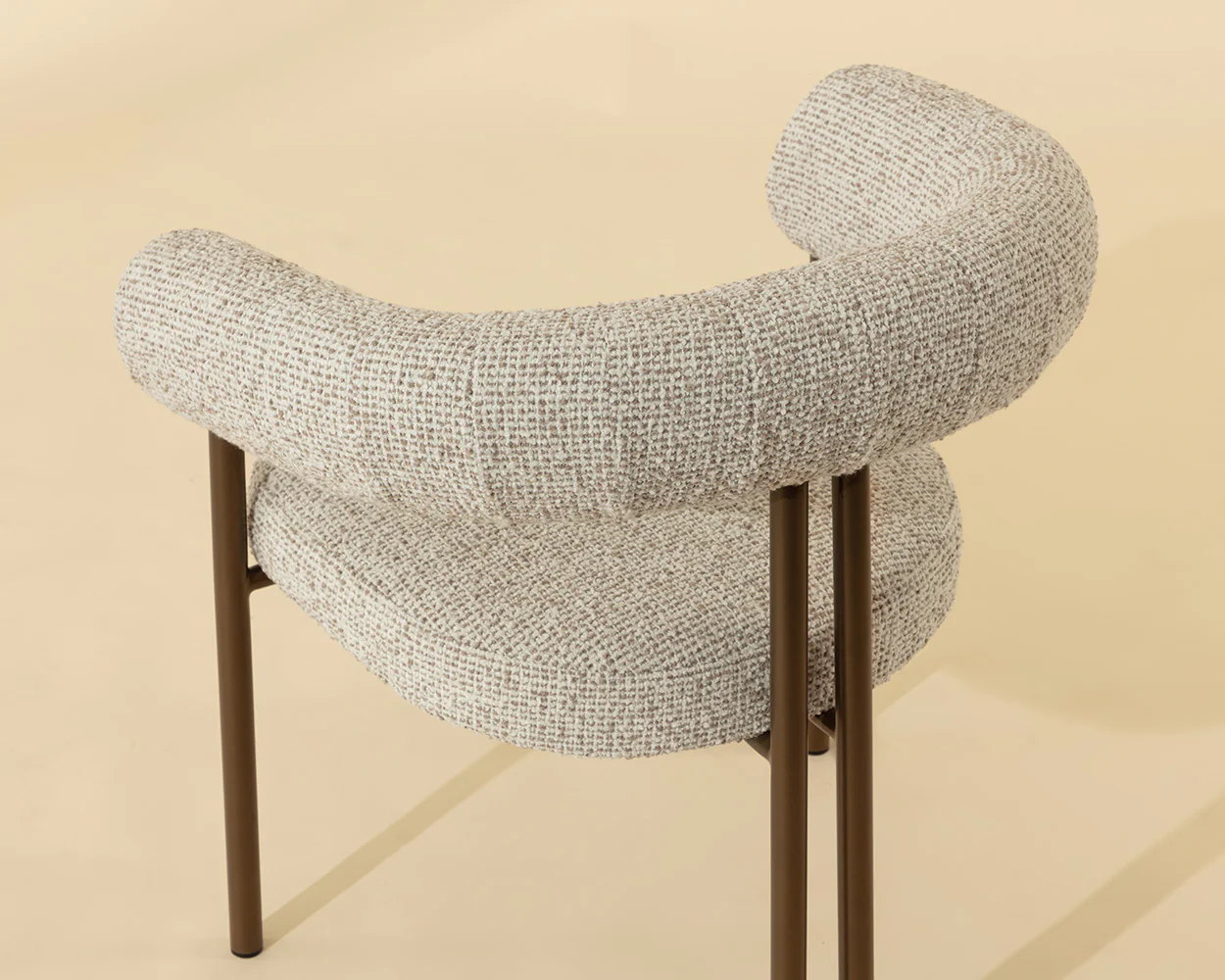 Oniva Dining Armchair - Antique Bronze - Image 3