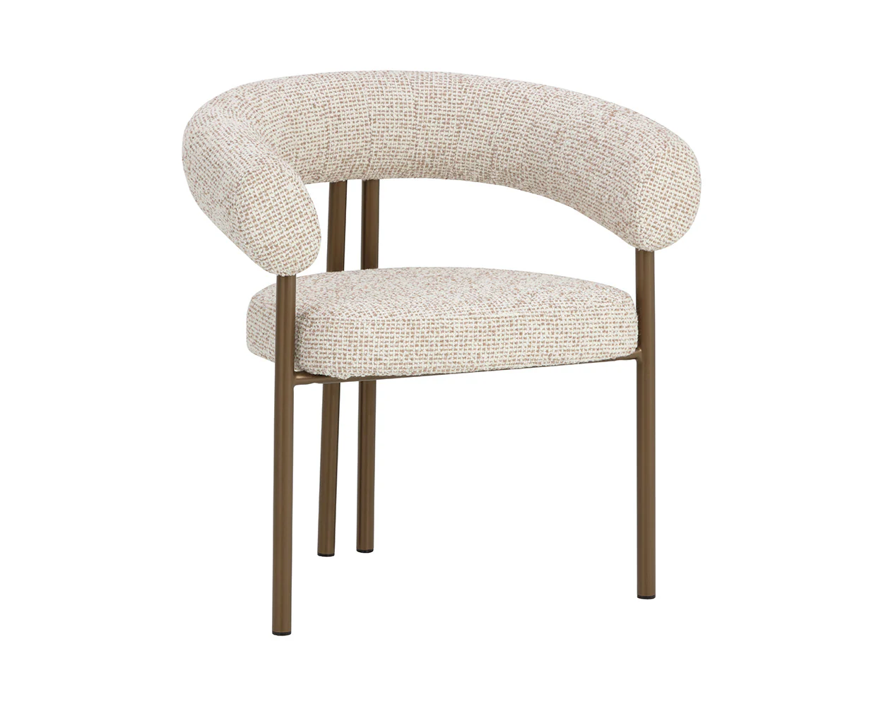 Oniva Dining Armchair - Antique Bronze - Image 4