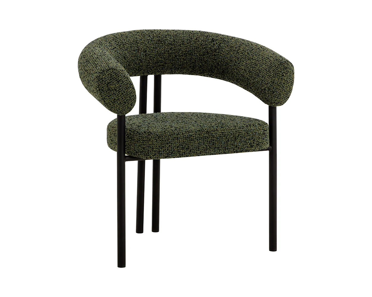 Oniva Dining Armchair - Black - Image 5