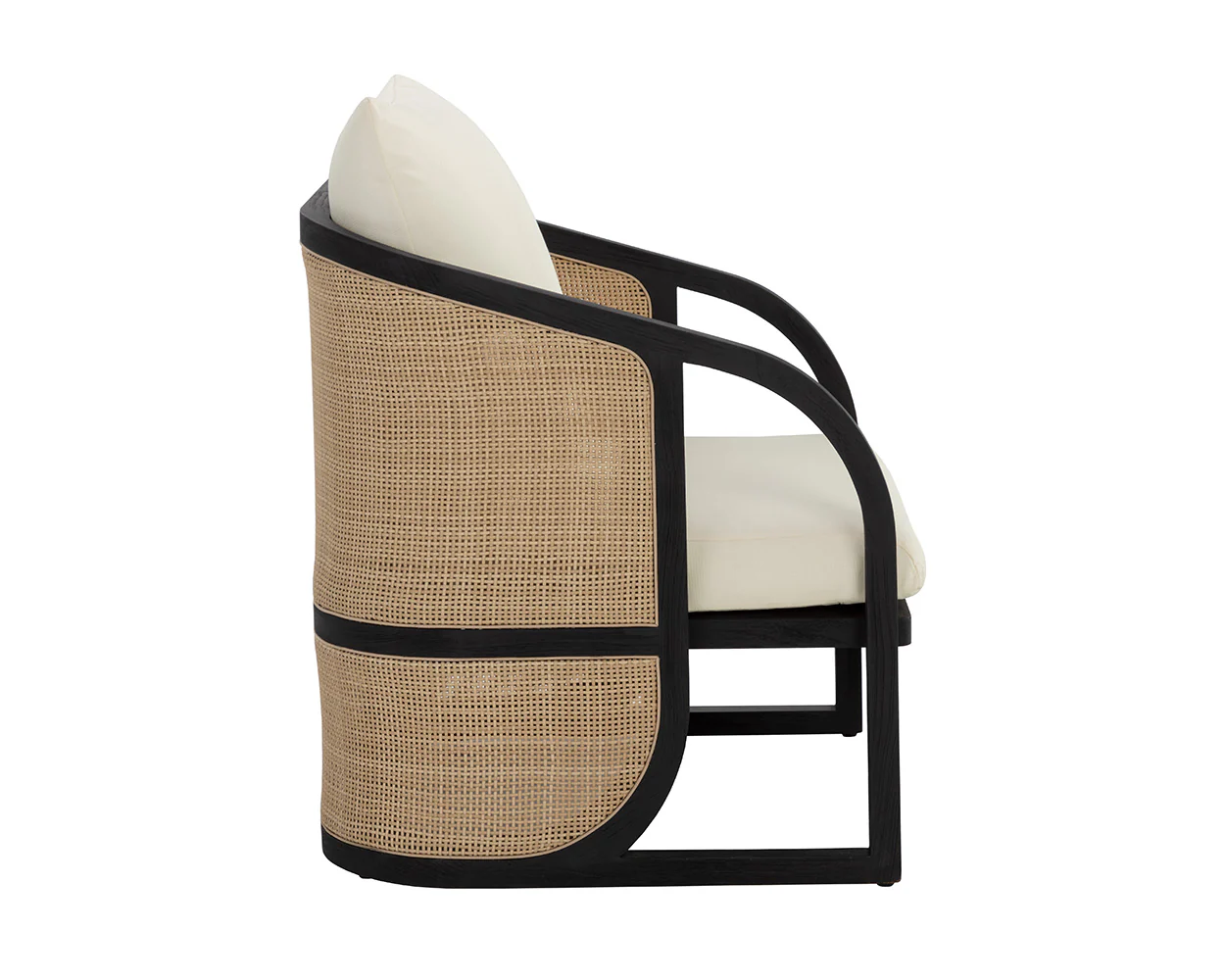 Palermo Lounge Chair - Charcoal - Image 3