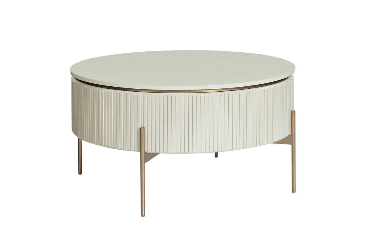 Paloma Lift Top Coffee Table - Round - Image 3