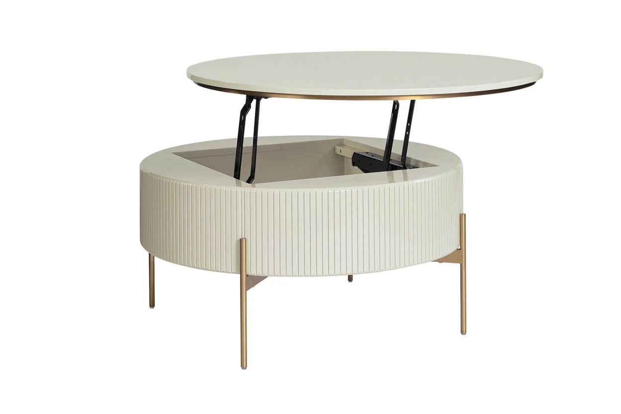 Paloma Lift Top Coffee Table - Round - Image 4