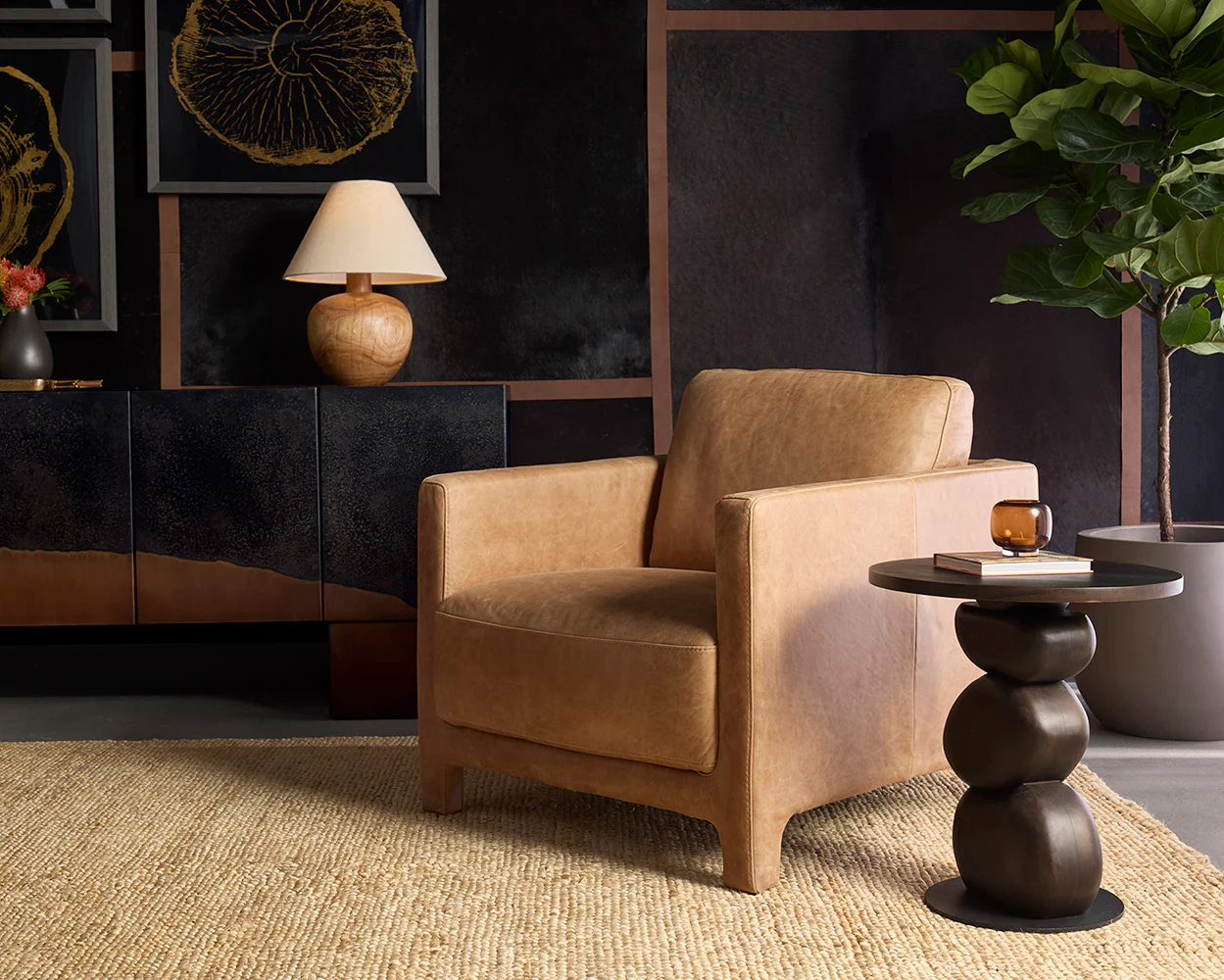 Paplo End Table - Medium Brown - Image 2