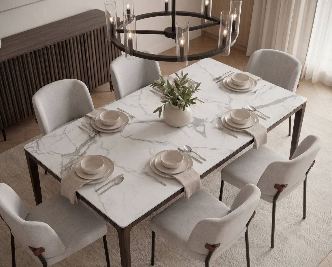 Queens Dining Table - 78.75" - Image 3