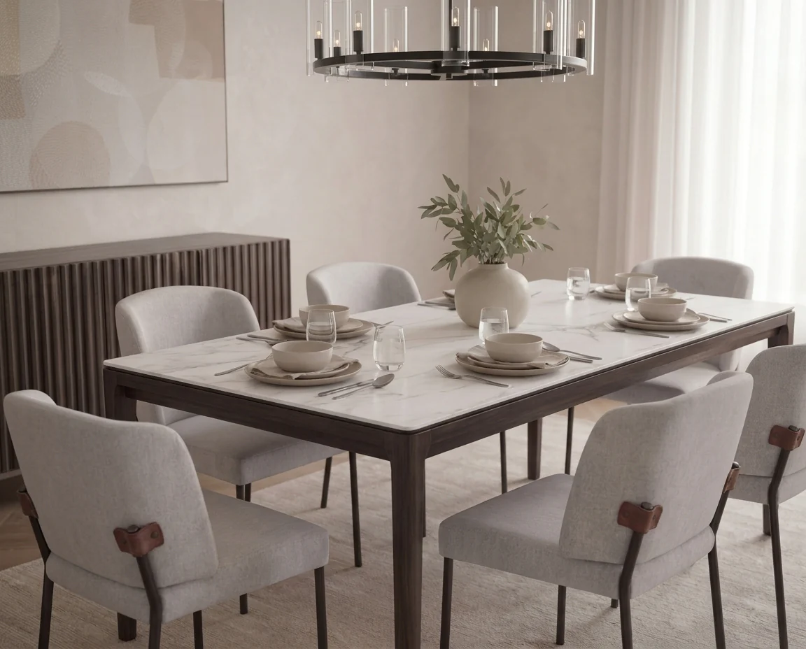 Queens Dining Table - 78.75" - Image 4
