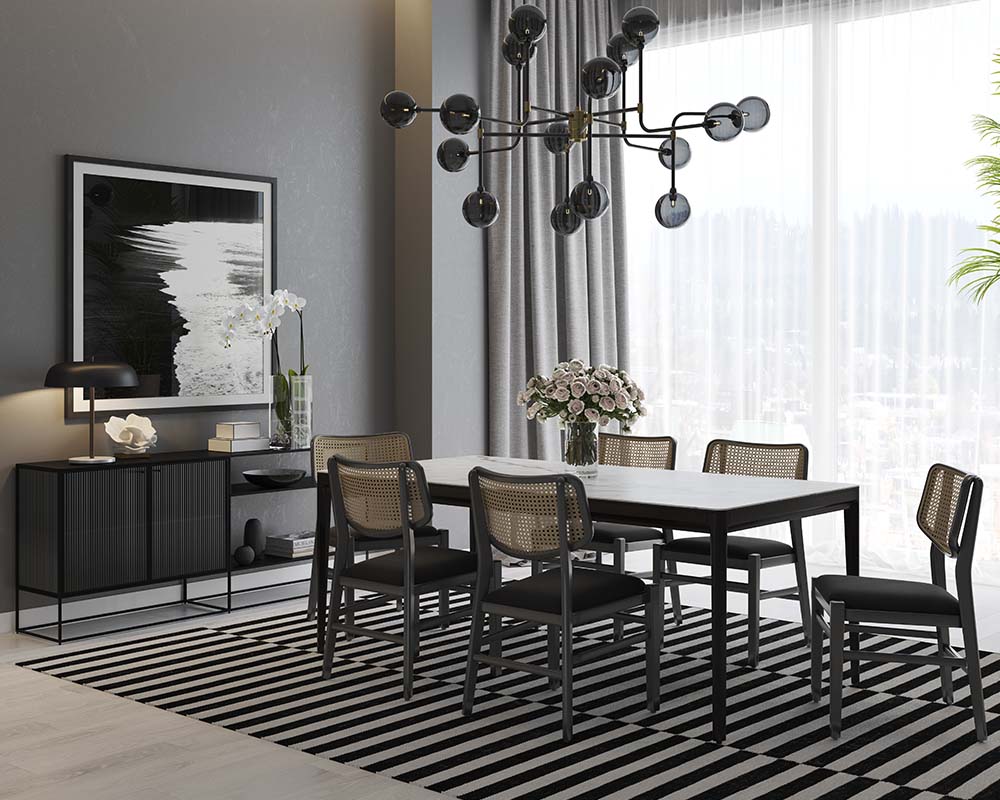 Queens Dining Table - 78.75" - Image 5