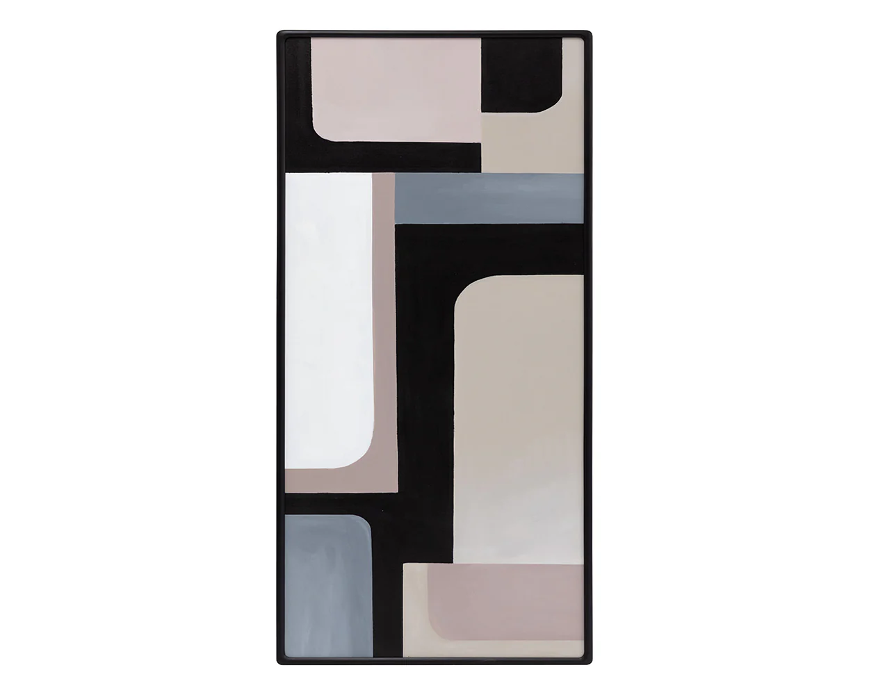 Radical Interpretation (Set Of 3) - 28" X 66" - Black Floater Frame - Image 4