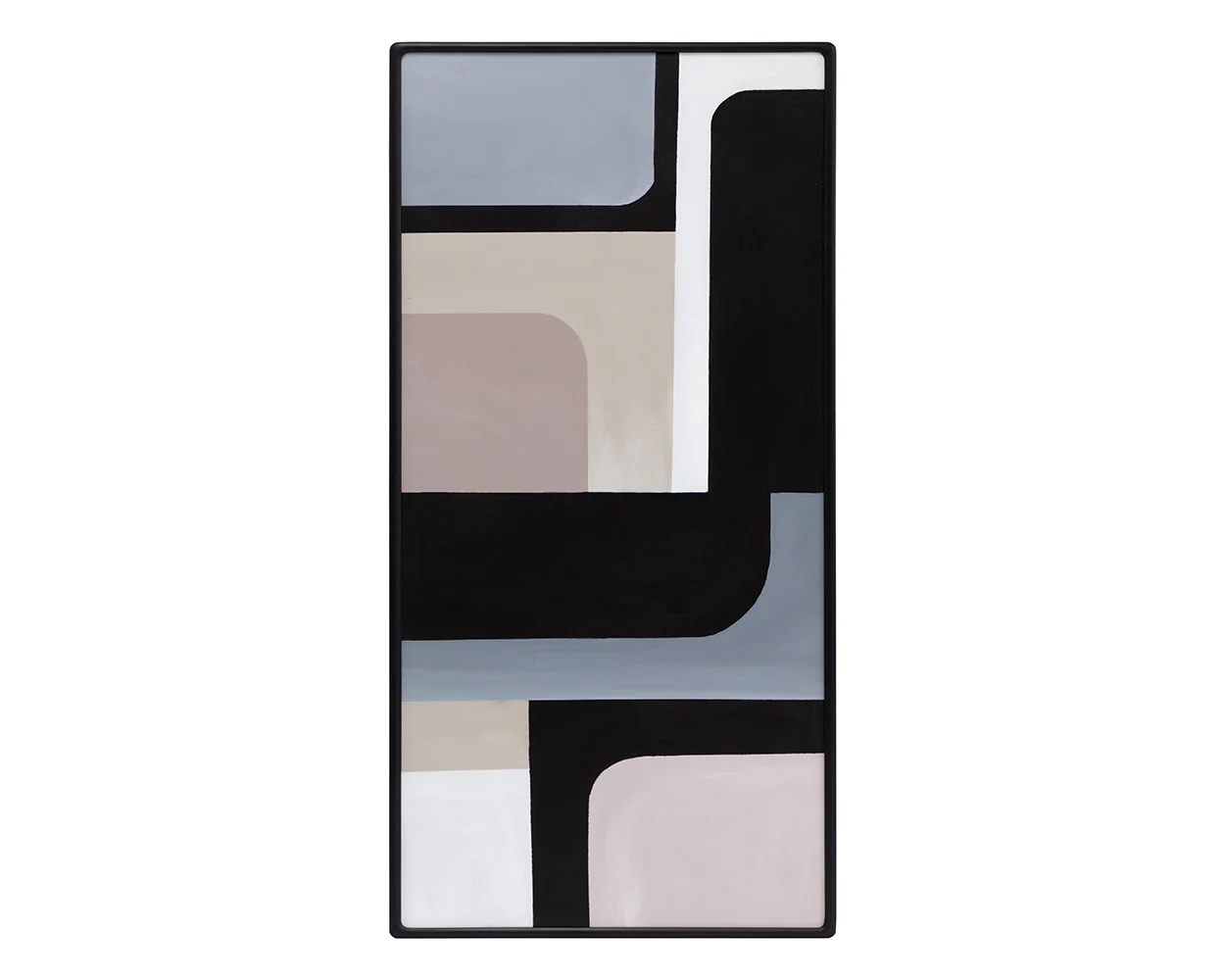 Radical Interpretation (Set Of 3) - 28" X 66" - Black Floater Frame - Image 5
