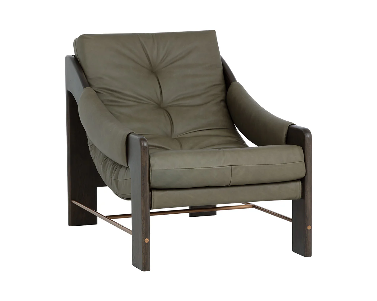 Rafferty Lounge Chair - Brown - Image 4