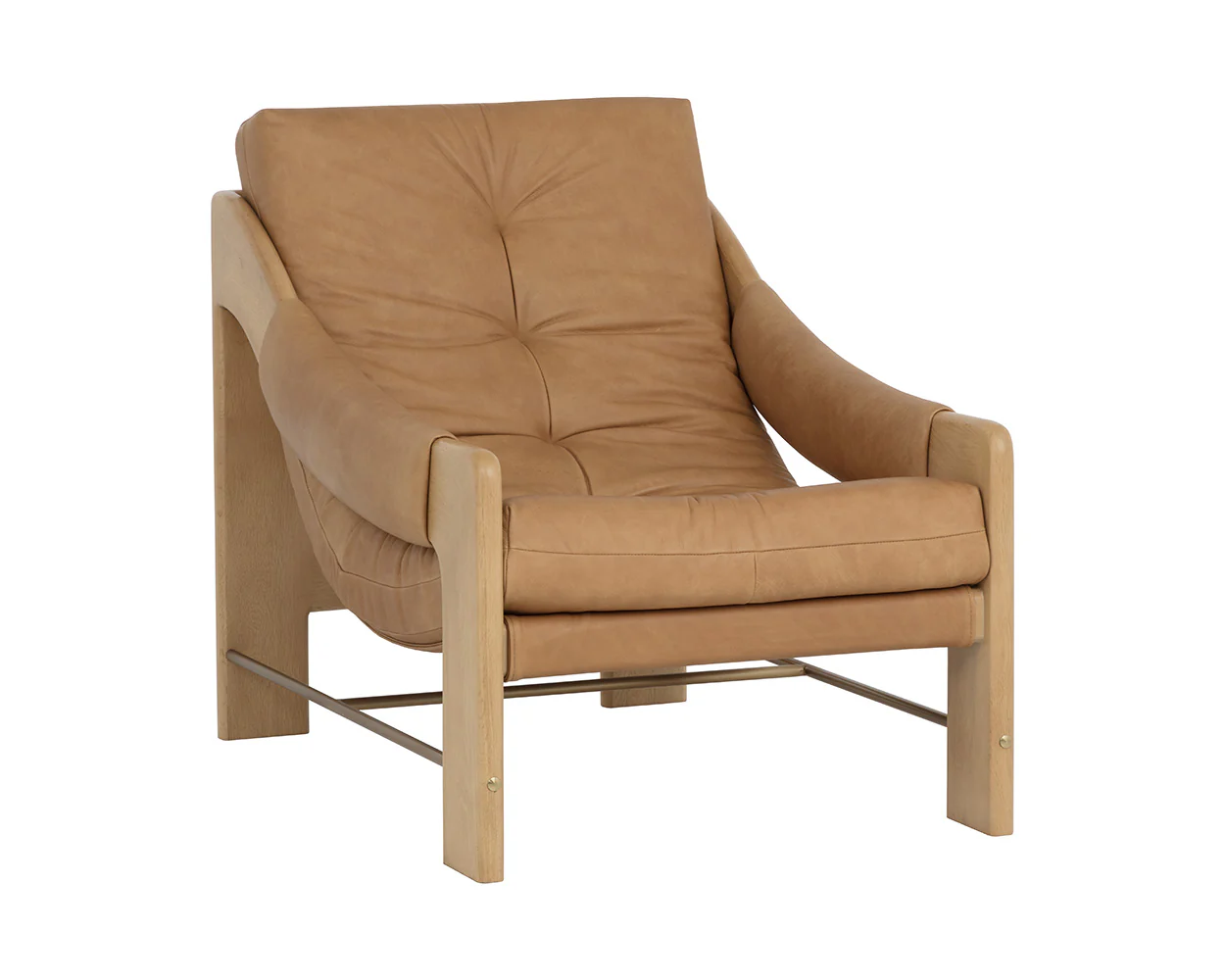 Rafferty Lounge Chair - Rustic Oak - Image 4