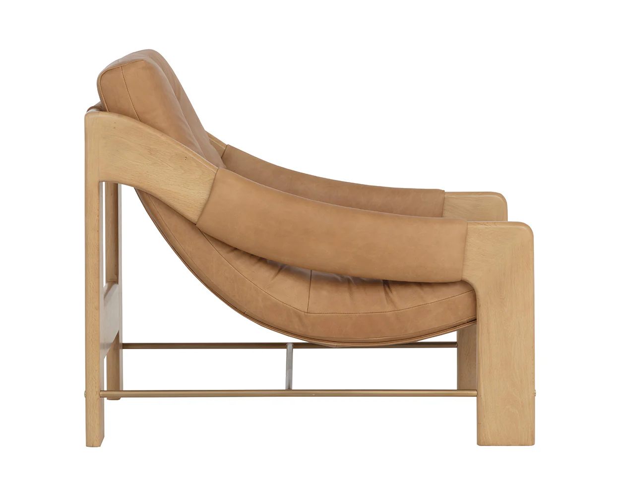 Rafferty Lounge Chair - Rustic Oak - Image 6