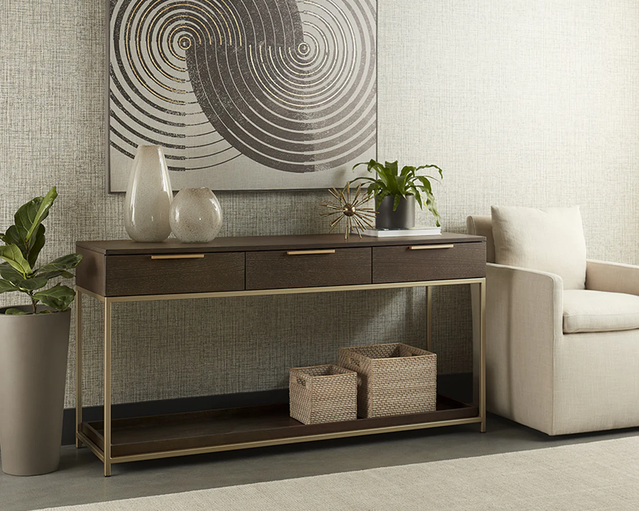 Rebel Console Table With Drawers - Image 3