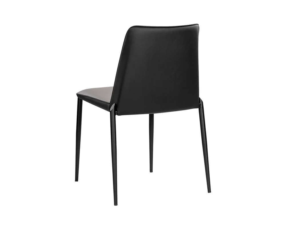 Renee Stackable Dining Chair - Black - Image 6