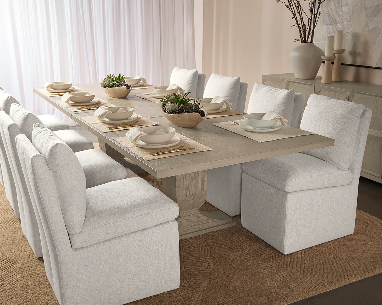 Rhaenyra Extension Dining Table - 86" To 120" - Image 2