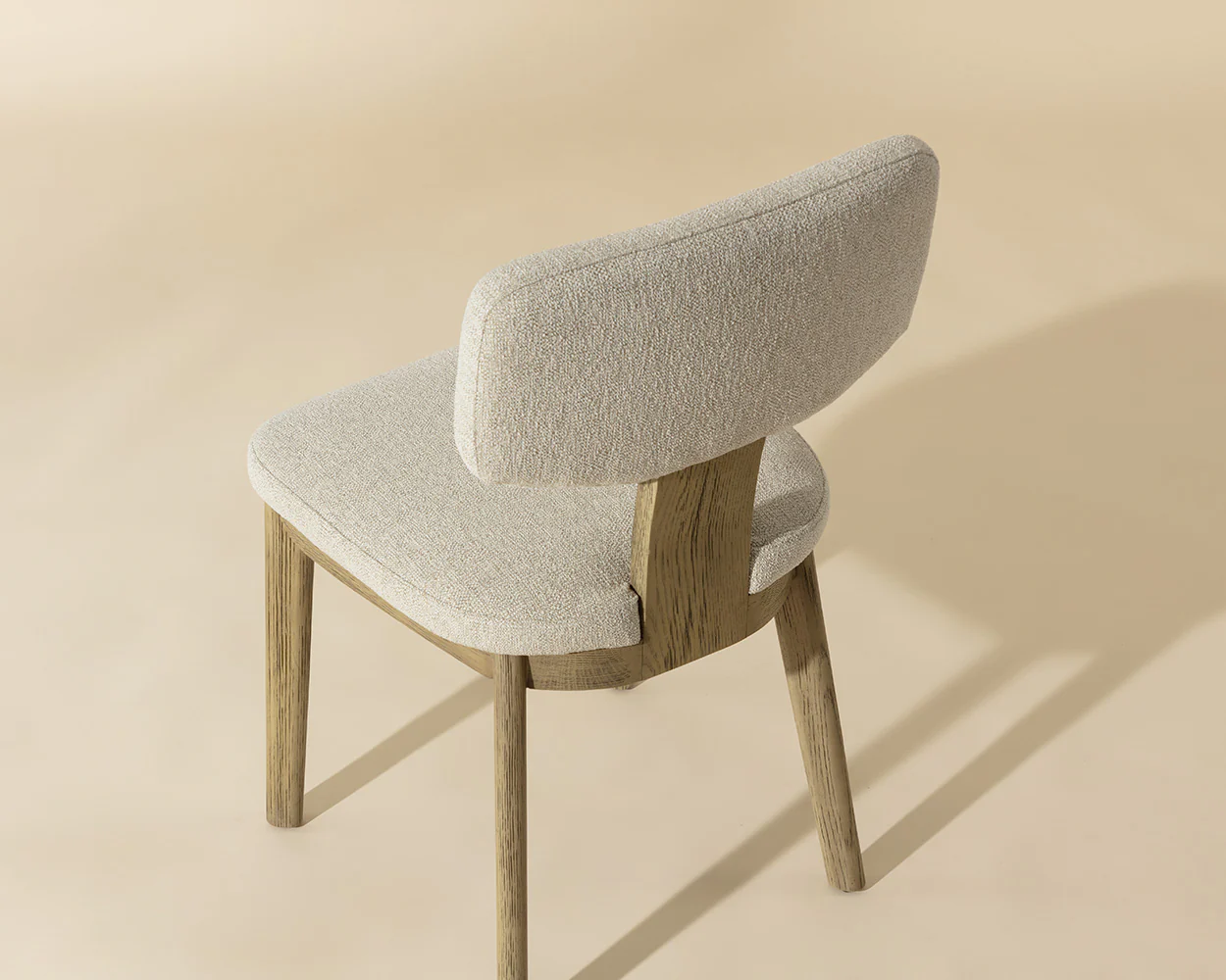 Rickett Dining Chair - Weathered Oak - Image 4