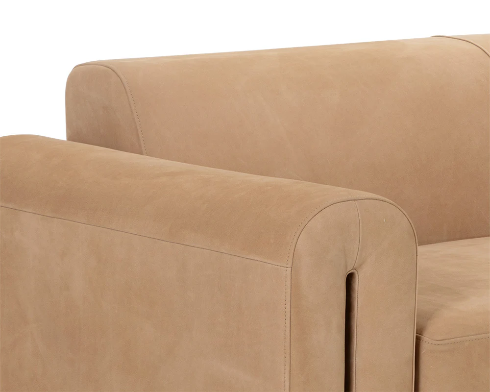Romer Sofa - Distressed Brown - Image 7