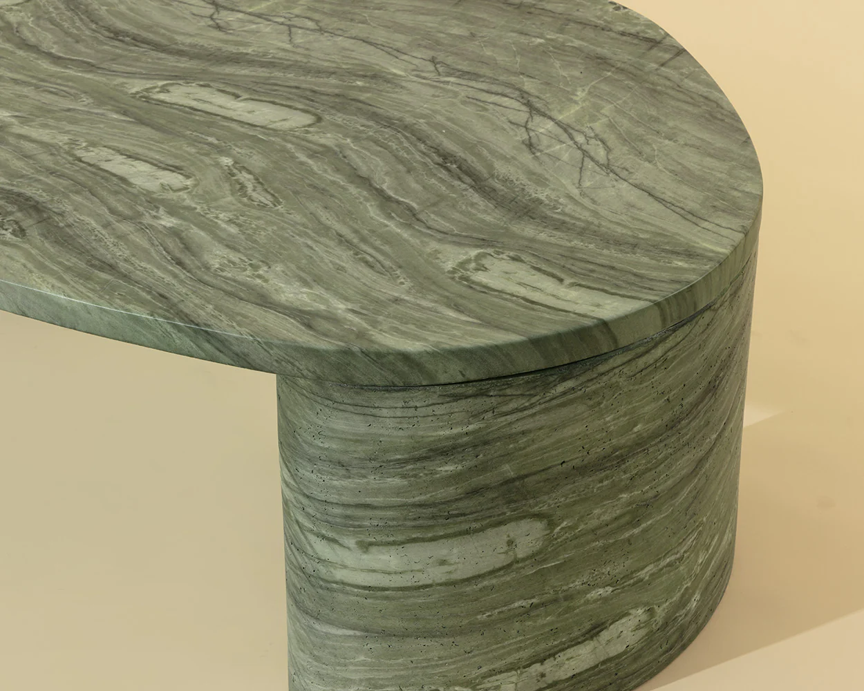 Savinah Coffee Table - Marble Look - Image 4