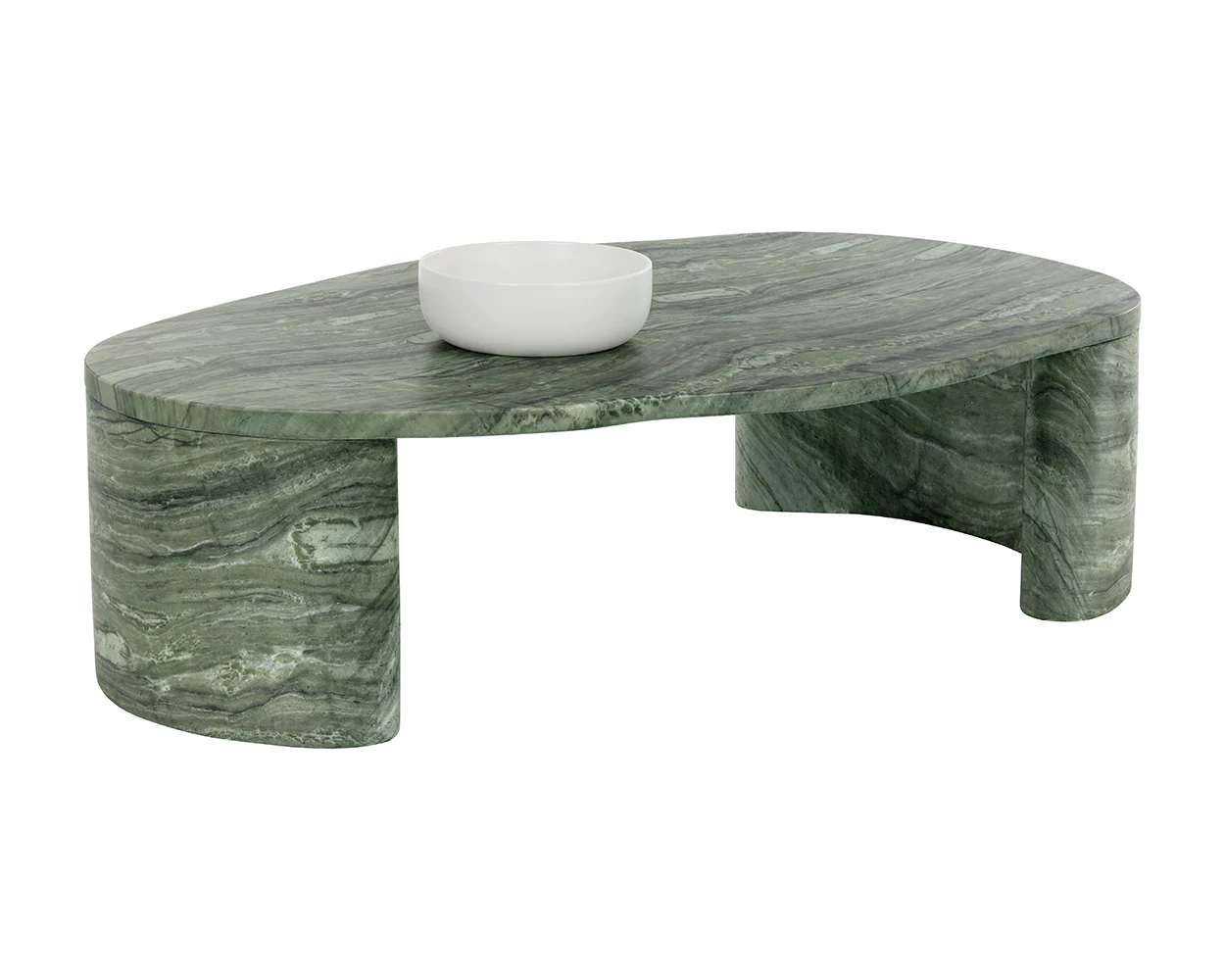 Savinah Coffee Table - Marble Look - Image 5