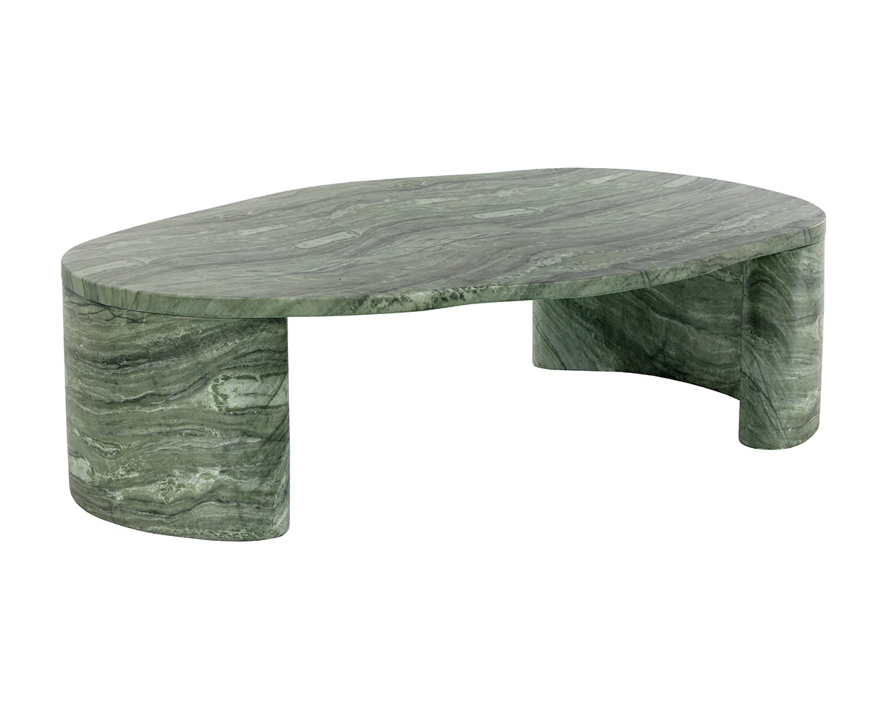 Savinah Coffee Table - Marble Look - Image 6